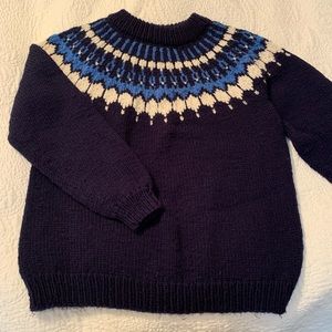 L Handmade sweater